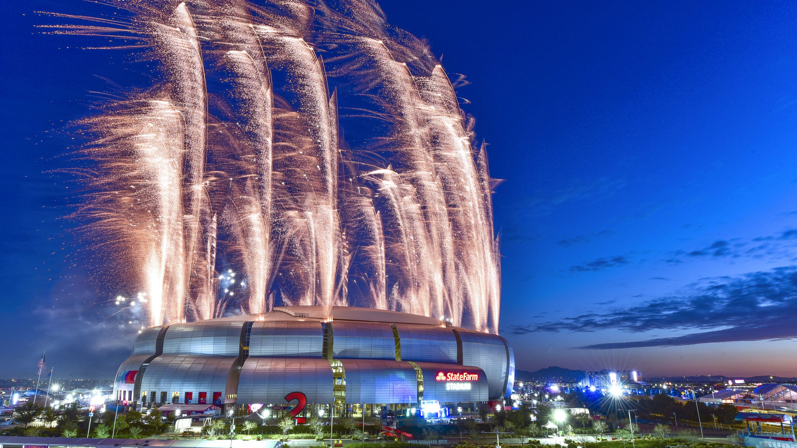 State Farm Stadium in Glendale, Arizona