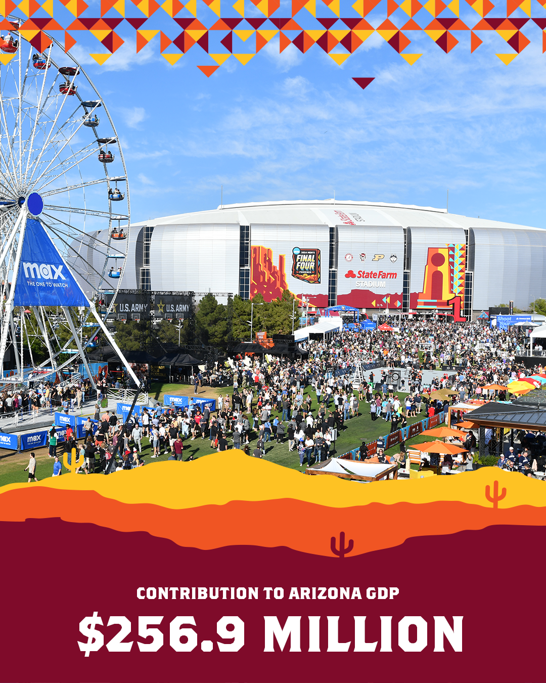 2024 Men's Final Four Delivers Big Numbers for Arizona's Economy